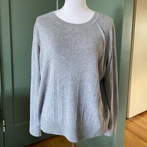 Gray Crewneck Sweater | Banana Republic | XL